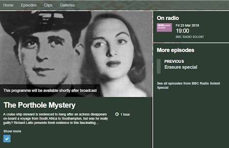 BBC Radio Porthole Mystery