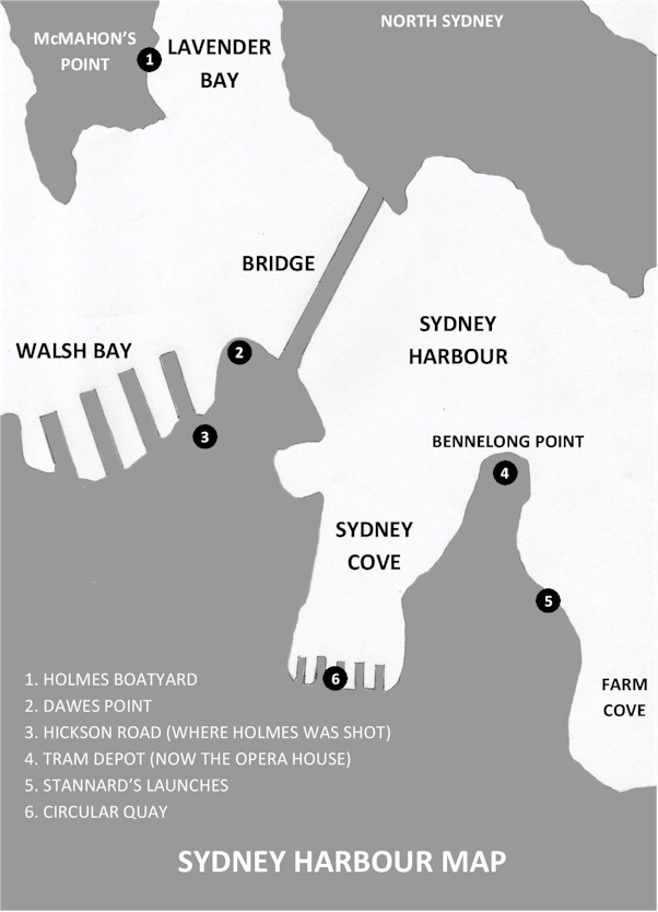 Sydney Harbour Map